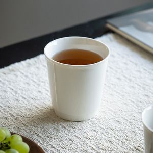 Custom Logo Plain White Coffee Cup Ceramic Mugs Without Handle - Product Image 4