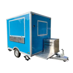 Ayar DOT onaylı 7.5FT gıda römork mobil mutfak USA için kamyon