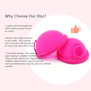 Disco femenino Copa Menstrual Dick Menstruación Disco Período Disco Menstrual - Product Image 4