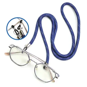 Rantai kacamata untuk membaca, tali kacamata hitam, aksesori pita leher, tali kacamata Anti selip