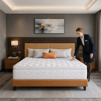 Großhandel Hotelqualität Hybrid-Matratze Gel-Memory-Schaum Unabhängige Taschenfederkernmatratze Seidenbezug |   Schalldichtes Anti-Milben-Schlafzimmer