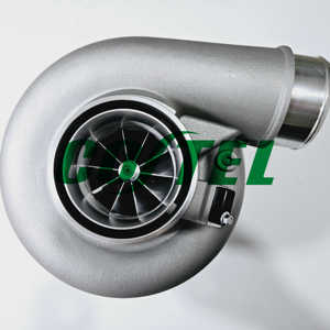 Kit de turbocompresseur à double roulement à billes en céramique G42-1200 AR .90 TH AR 1.01 T4 Divided V-band 1200HP - Product Image 4