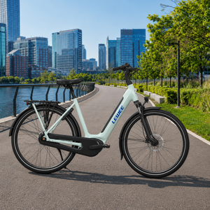 Vélo électrique urbain à faible encombrement de 28 pouces, moteur central 36V 540Wh, <span class=keywords><strong>8</strong></span> vitesses, frein à disque hydraulique, vélo électrique pour adultes - Product Image 3