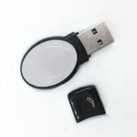 Hadiah 3.0 plastik usb flash drive massal murah Epoxy usb thumb drive 8gb