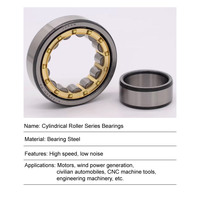Roulements à rouleaux cylindriques SK-F NU2206/NU2207/NU2208/NU2209/NU2210 en acier chromé GCr15 P6, haute précision, haute vitesse, charge lourde