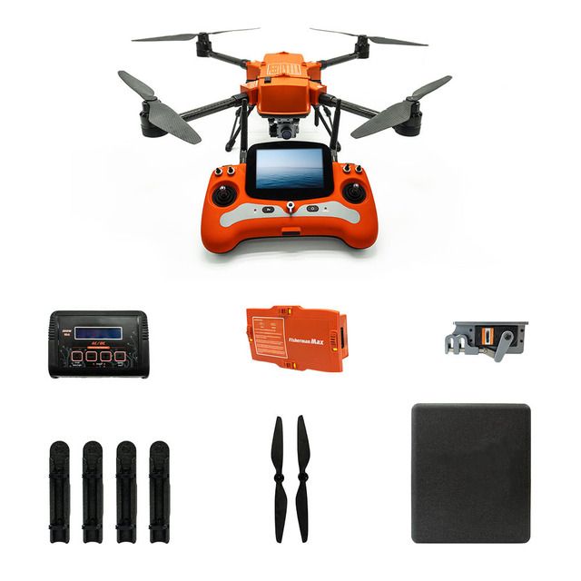 Sea fishing UAV Long Range RC Bait Drop Fishing UAV Hook dropping UAV