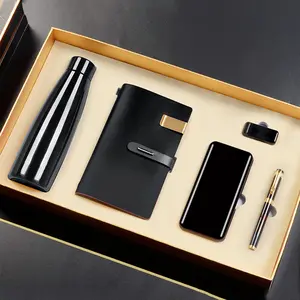 Gift Sets Business Pen Usb Power Bank Notebook Flask Company Anniversary Corporate Vip Gift Set Luxury