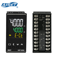 Contrôleur de température intelligent à haute précision AISET NX-8000 avec écran LCD, RS485 Modbus RTU, thermostat PID industriel, double alarme