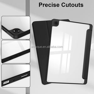 <span class=keywords><strong>Funda</strong></span> trasera transparente de cuero a prueba de golpes <span class=keywords><strong>para</strong></span> <span class=keywords><strong>Samsung</strong></span> <span class=keywords><strong>Galaxy</strong></span> Tab S9 Plus 2023/X216/X218 de 11 pulgadas <span class=keywords><strong>Funda</strong></span> con ranura <span class=keywords><strong>para</strong></span> lápiz - Product Image 4