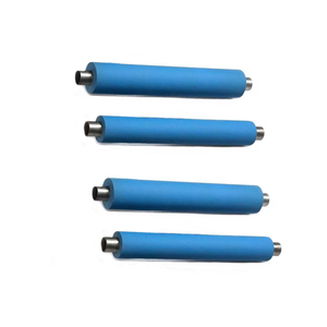 Ролики из полиуретана с резиновым покрытием OEM силиконовые ролики с подшипниками твердости 50-90A ролик для текстильного оборудования - Product Image 6