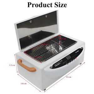 Hochtemperatur-Tischsterilisator Reinigungsbox 300W Trockenhitze-Desinfektion 2L Touchscreen-Timer Spa Salon Schönheit Haarpflege - Product Image 4