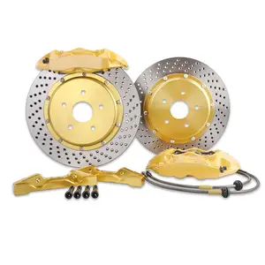 Pinça de freio automotivo gt4, pinça de freio, kit para brembo lexus ct200h es300 es350 gs gx is lc es350 s460