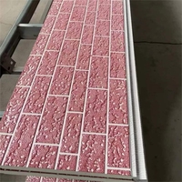 Panneau sandwich en polyuréthane pour décoration murale de bâtiment, bon marché et de haute qualité, ignifuge, imperméable, isolation thermique, panneau extérieur