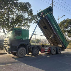 Camion à benne basculante d'occasion HOWO 8*4 Prix bas Excellentes performances Camion à benne basculante d'occasion HOWO à vendre 12 pneus - Product Image 1