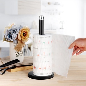Nuovo <span class=keywords><strong>Design</strong></span> rotolo di <span class=keywords><strong>asciugamani</strong></span> da cucina nero divertente supporto di carta in piedi con materiale metallico per un uso di lunga durata - Product Image 4