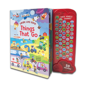 Filastrocche personalizzate audiolibro per bambini per bambini stampa cartone di carta con pulsante musicale libro sonoro Touch apprendimento interattivo - Product Image 4