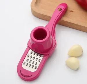 Home Product Kitchen ABS Plastic Professional Manual Good Quality Grips Stainless Steel Garlic Press Tool