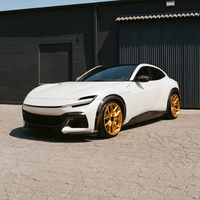 Jantes forgées sur mesure en aluminium 6061-T6, 19, 20, 21, 22 pouces, noires et dorées, à rayons angulaires, PCD, ET, CB personnalisés, adaptées aux supercars