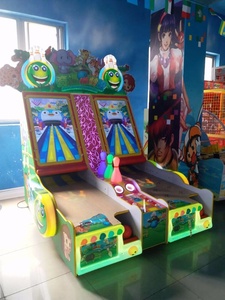 Haute qualité 220v intérieur Mini aventure <span class=keywords><strong>Bowling</strong></span> Arcade Machine système de rachat de pièces à haut profit métal bois jeux à jetons - Product Image 2