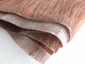 Extensiones de Cabello Rubio con Trama Invisible, Cabello Humano Remy Liso y Sedoso con Puntas Gruesas, Trama Invisible para Proveedores de Salones de Belleza - Product Image 6