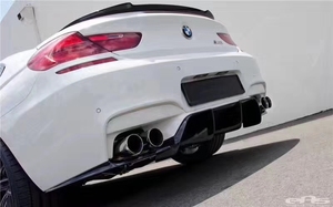 Kit carrosserie carbone style V : lèvre avant, diffuseur arrière et jupes latérales pour BMW Série 6 <span class=keywords><strong>F06</strong></span> F12 F13 640i <span class=keywords><strong>650i</strong></span> - Product Image 5