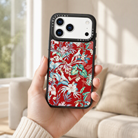 Étui de luxe en TPU+verre, étanche, antichoc, de haute qualité, motif brillant, fleurs colorées, image personnalisable pour iPhone
