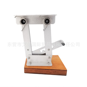 Support de moteur en aluminium avec base en bois, support de moteur de bateau, matériel marin pour réparation et remplacement - Product Image 3