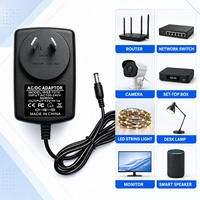 Adaptateur secteur universel 12V 1A 12W avec prise australienne AU, personnalisable, pour système de maison intelligente