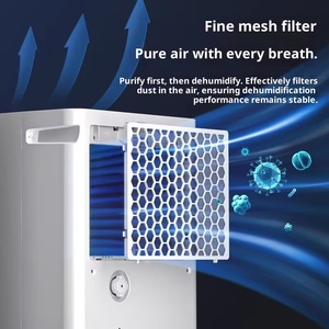 Deshumidificador de Alta Potencia con Motor Industrial, 50 Litros, Portátil, para Uso Doméstico e Industrial, Alta Productividad en Absorción de Humedad - Product Image 4