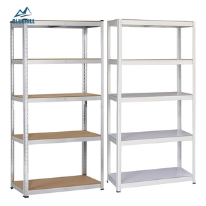 Estantería Metálica de Esquina sin Tornillos para Jardín, 5 Niveles, con Orificios Exteriores/Interiores, Nueva, en Gris/Beige/Rosa, 2000x600x2000, 80kg, Venta al por Mayor - Product Image 6