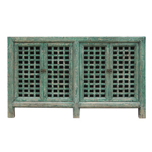 Mueble <span class=keywords><strong>aparador</strong></span> de madera tallada antigua china de fábrica de Pekín - Product Image 4