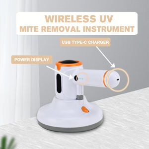 Aspirateur anti-<span class=keywords><strong>acariens</strong></span> à air chaud et <span class=keywords><strong>vapeur</strong></span>, alimenté par batterie, pour matelas, canapé, voiture et hôtel - Product Image 2