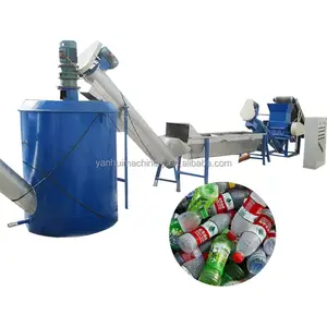 Plastic Fles Wasmachine Recycling Wasfabriek Pet Pvc Fles