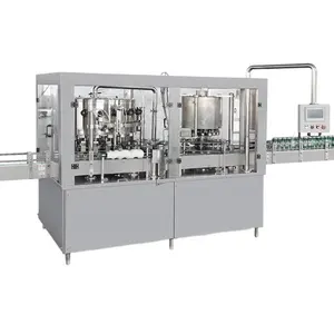 Komple gazlı suyu üretim ekipmanları yumuşak içecek makinesi üretim hattı anahtar teslimi proje