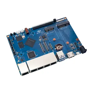 智能网关路由器香蕉Pi BPI R2专业音频控制主板，带2G LPDDR4 SDRAM