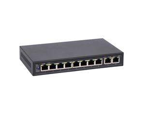 Hot-Selling 10-Port Fast <b>Ethernet</b> PoE <b>Switch</b> | 250m Long-Range, 110W Power Supply - Product Image 3