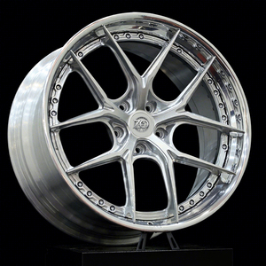 Jantes forgées sur mesure 2P 3P, polies et brossées, 17-24 pouces, en aluminium forgé, pour voitures de luxe, compatibles avec Audi GT, Lexus <span class=keywords><strong>GSF</strong></span>, Ferrari F430, C8 - Product Image 4