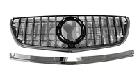 Calandre de pare-chocs avant noir brillant pour Mercedes Vito W447 2015 à 2019 GT