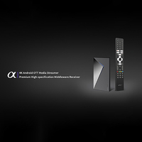 2022 recién llegado Android 11,0 Set Top Box Future Alpha TV BOX Streaming Set Top Box