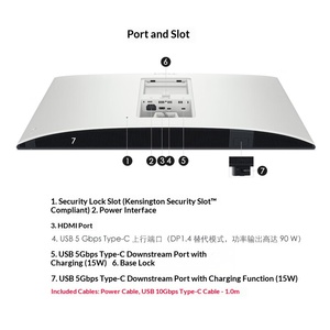 จอ <span class=keywords><strong>Dell</strong></span> ขนาด 31.6 นิ้ว 4K QD-<span class=keywords><strong>OLED</strong></span> สำหรับเล่นเกมและความบันเทิง จอแสดงผลขนาดใหญ่ ความถี่ 120Hz, 0.03ms, HDR400, ลำโพง 5*5W, รุ่น S3225QC - Product Image 5