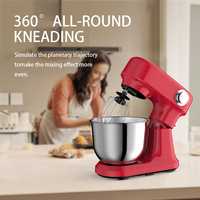 Cheftronic Profession 5L batteur sur socle 1500W pâtisserie gâteau Machine alimentaire planétaire pâte mélangeur cuisine petits appareils ménagers
