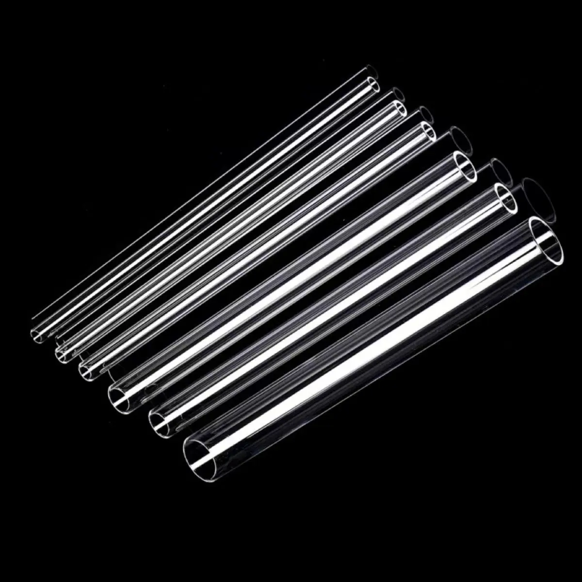 High Purity Ozone Top Quality Customised Clear Quartz Heating Tube Using Quartz Glass Pipe
