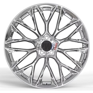 Rines Forjados Cromados GPW Personalizados 5x112 5x114.3 5x120 de 18 19 20 Pulgadas para <span class=keywords><strong>Lexus</strong></span> <span class=keywords><strong>LX</strong></span> <span class=keywords><strong>570</strong></span> <span class=keywords><strong>2018</strong></span>, Cadillac CT6, G37, BMW 826M M340i, Maybach - Product Image 2