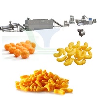 Mini Extrudeuse Automatique de Snacks Soufflés (Maïs et Riz) en Acier Inoxydable avec Écran Tactile et Minuteur Portable, Nouvelle Version 220V