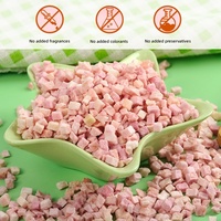 Vriesgedroogde perzikplakjes fruitchips trendy online snacks bak ingrediënten; Yunnan haver; Kamer temperatuur opslag; Dropshipping