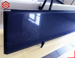 Wholesale Engineered Stone Kitchen Top Ocean <strong>Blue</strong> <strong>Quartz</strong> <strong>Countertops</strong> - Product Image 2