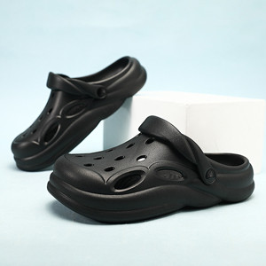 Chaussures de plage estivales tendance pour hommes et femmes, respirantes, confortables, tendance, sabots et mules en EVA, chaussures de jardin de couleur unie - Product Image 5