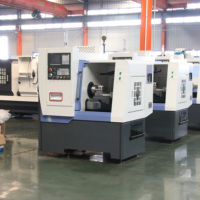 Volledig geautomatiseerde H32i CNC-draaibank met gereedschapsstandaard, automatische CNC-machine, mini-uitvoering, schuine bedden, Fanuc, Siemens, GSK