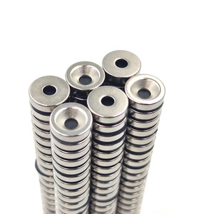 Potentes imanes de neodimio, fuerza magnética fuerte, imán de neodimio redondo con orificio avellanado - Product Image 5