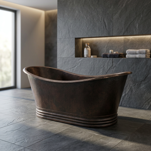 Pot de fleurs elliptique en métal, vert-brun vieilli, support de plante rustique, pot de plante d'intérieur - Product Image 2
